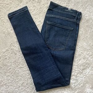 Citizens of Humanity, dark denim, high rise skinny, ladies 29